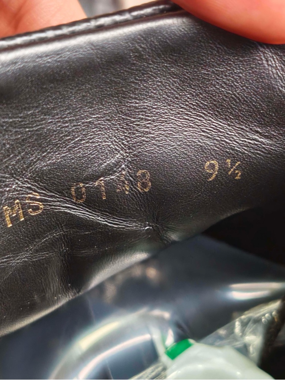 Louis Vuitton Men’s Black Monogram Leather Low-Top Sneakers - Picture 6 of 6
